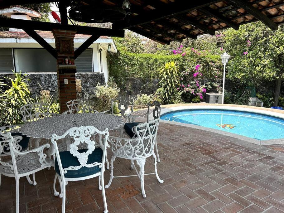 Relajacion En Rancho Cortes Cazahuate Villa เควนาวากา ภายนอก รูปภาพ