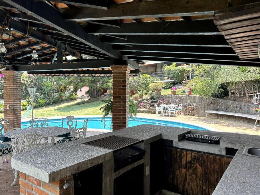 Relajacion En Rancho Cortes Cazahuate Villa เควนาวากา ภายนอก รูปภาพ