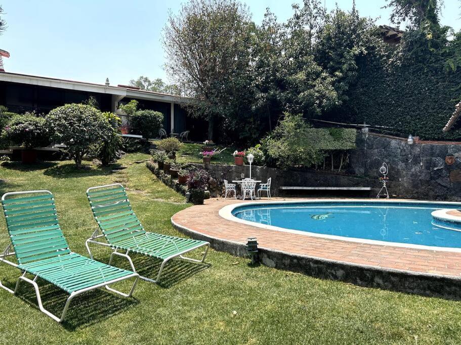 Relajacion En Rancho Cortes Cazahuate Villa เควนาวากา ภายนอก รูปภาพ
